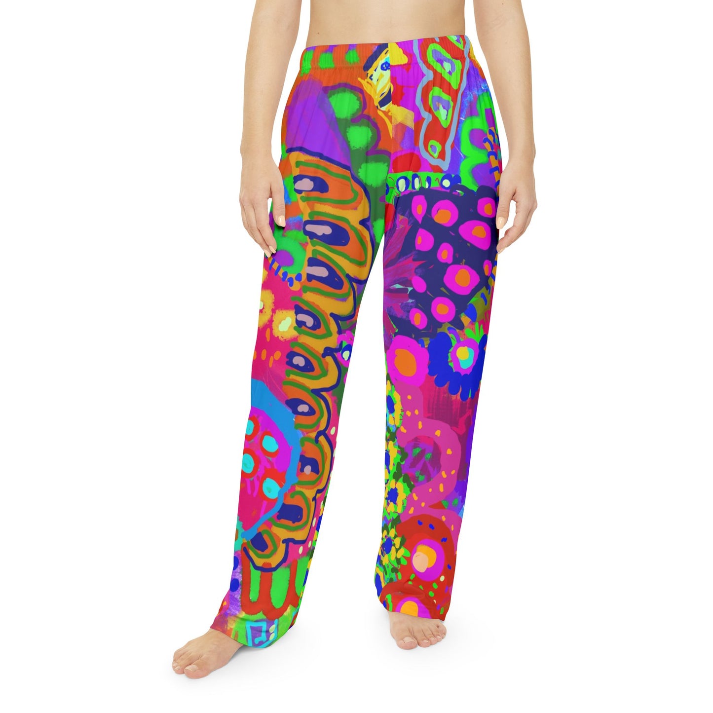 Colourful Abstract Pajama Pants