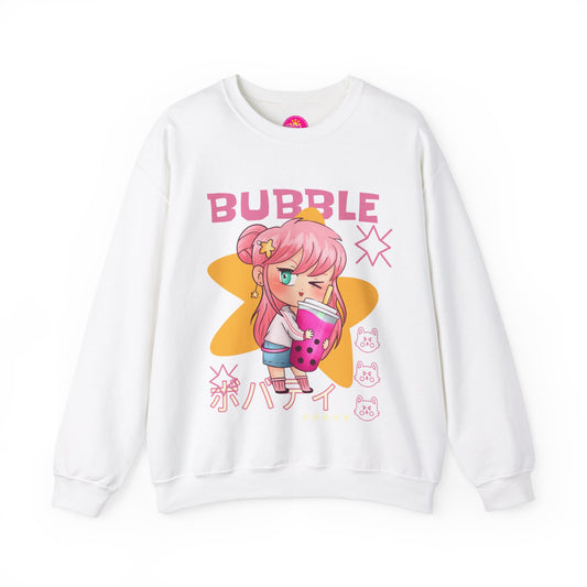 Bubble Anime Crewneck Jumper