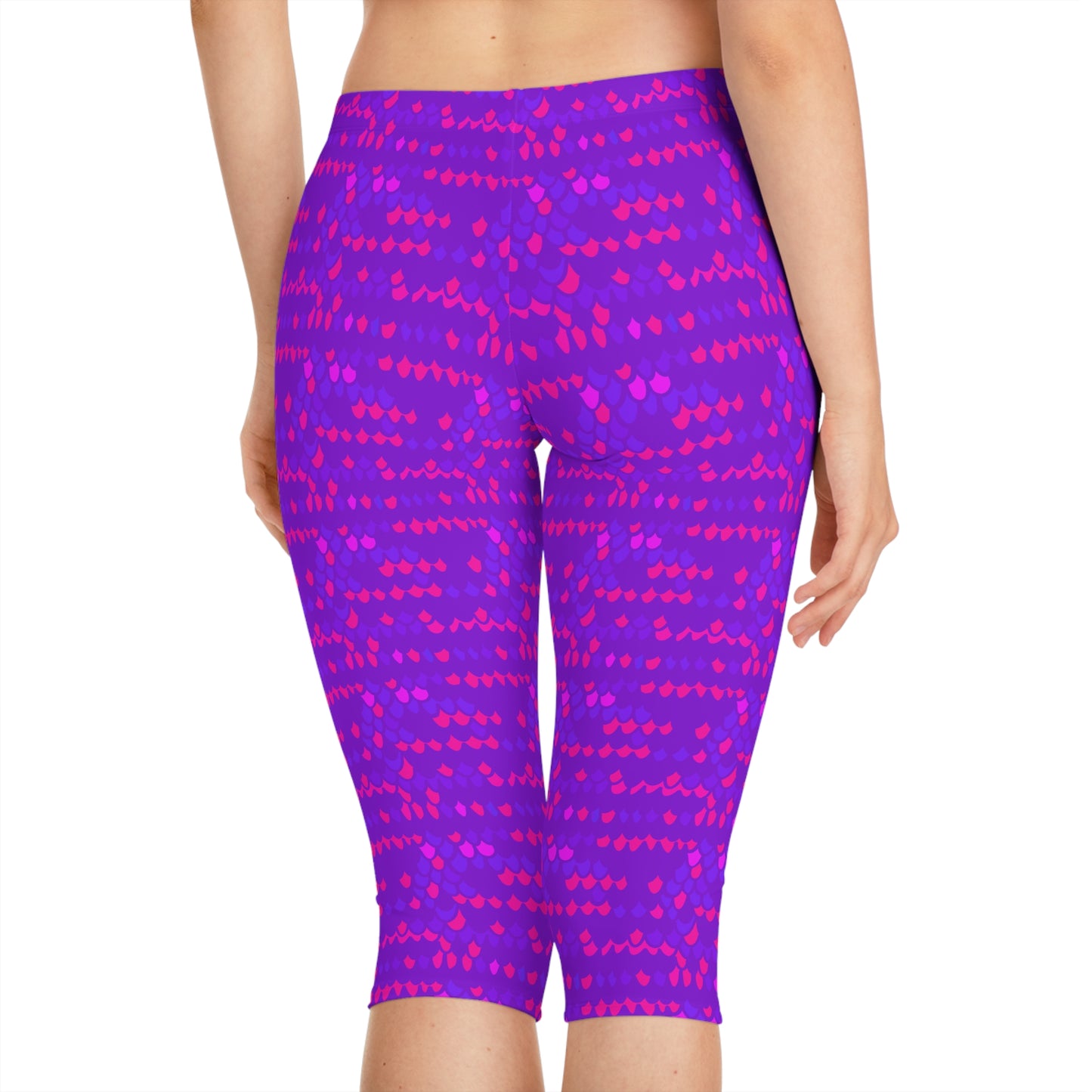 Purple Capri Leggings