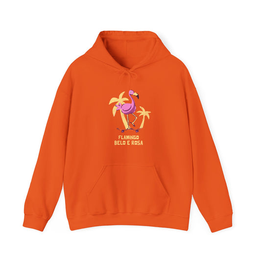 Pink Flamingo Pullover Hoodie