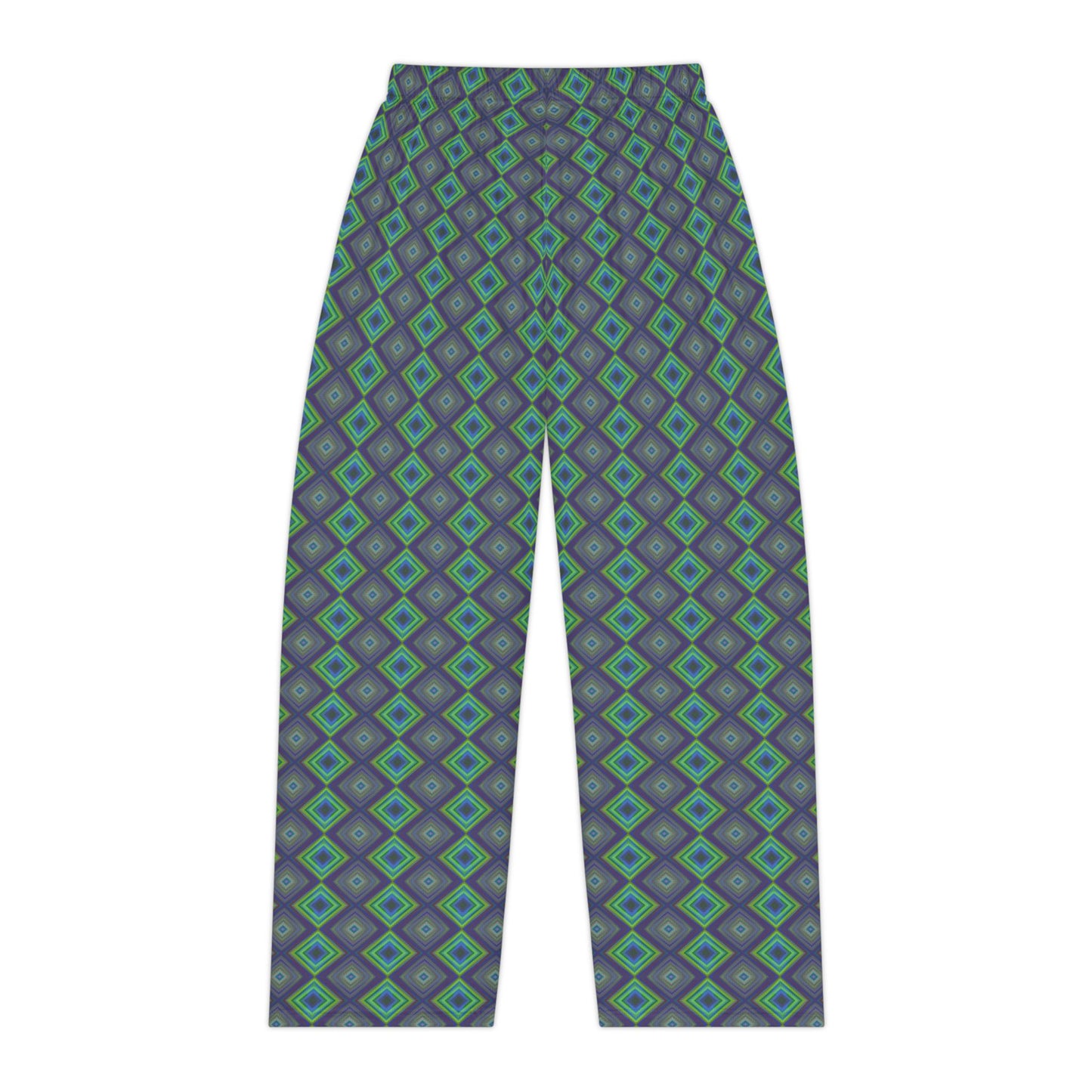 Green Diamonds Pajama Pants