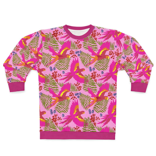 Pink Parrots Jumper