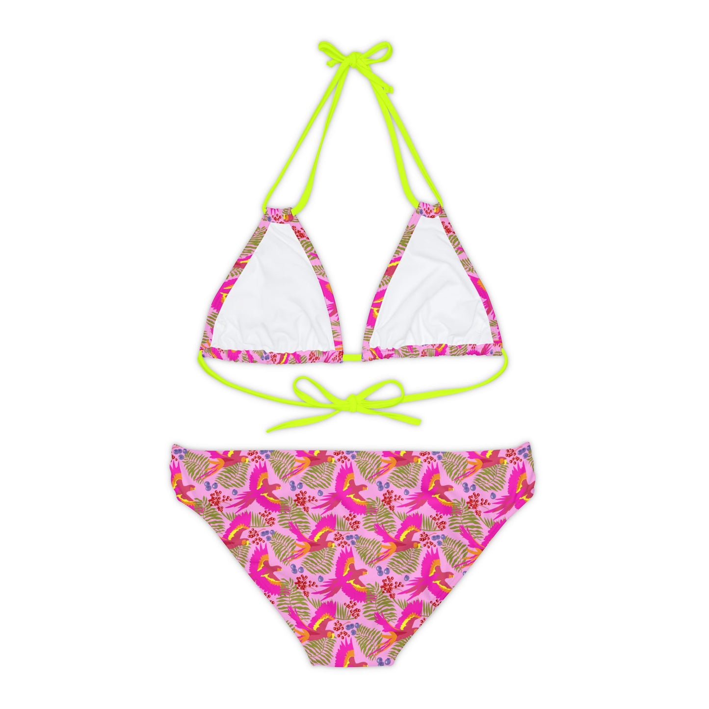 Pink Parrot Bikini