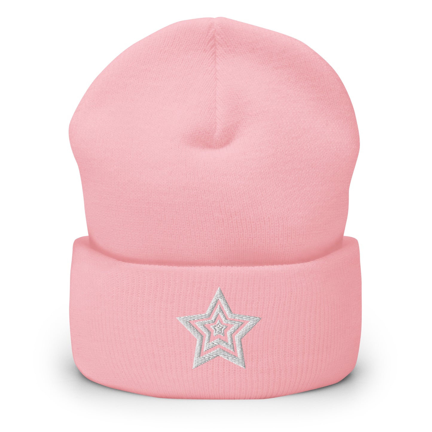 Star Cuffed Beanie