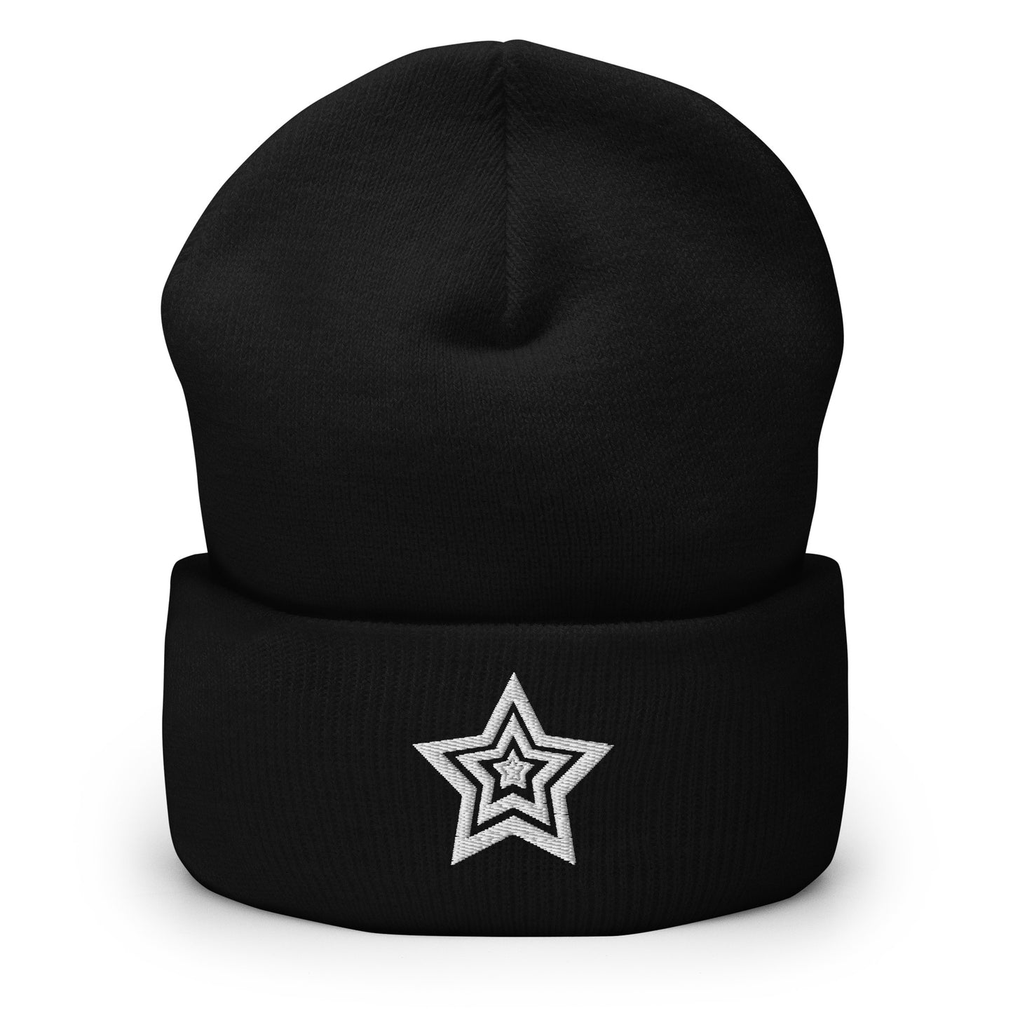 Star Cuffed Beanie