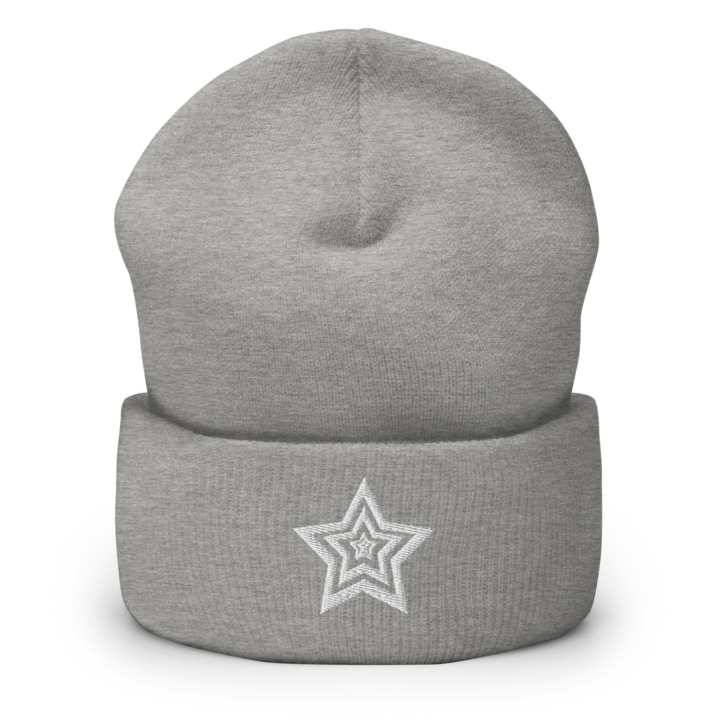 Star Cuffed Beanie